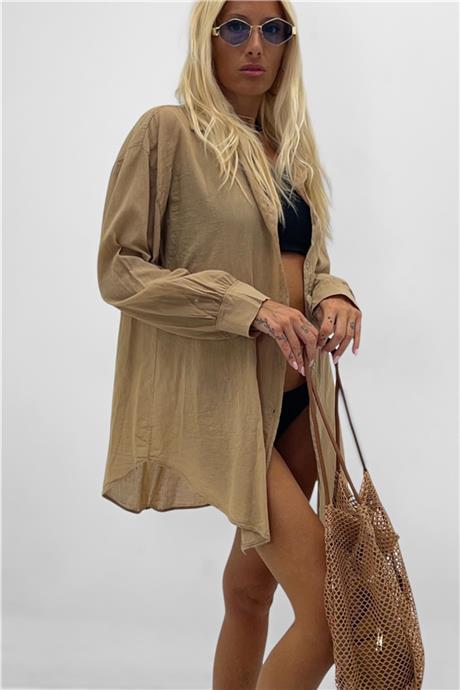 Camicia semi trasparente CASTIGLIONE